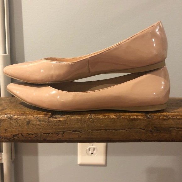 Nude patent flats - Picture 3 of 7